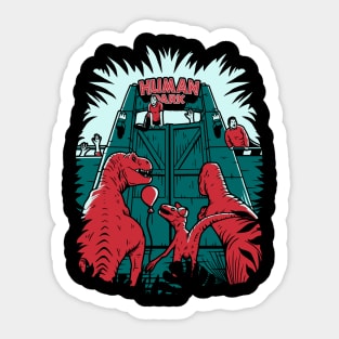 Dinosaur park Sticker